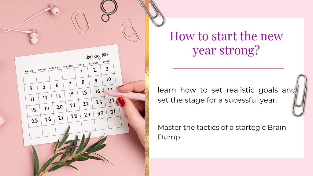 how to set a new year resolution and goal setting?