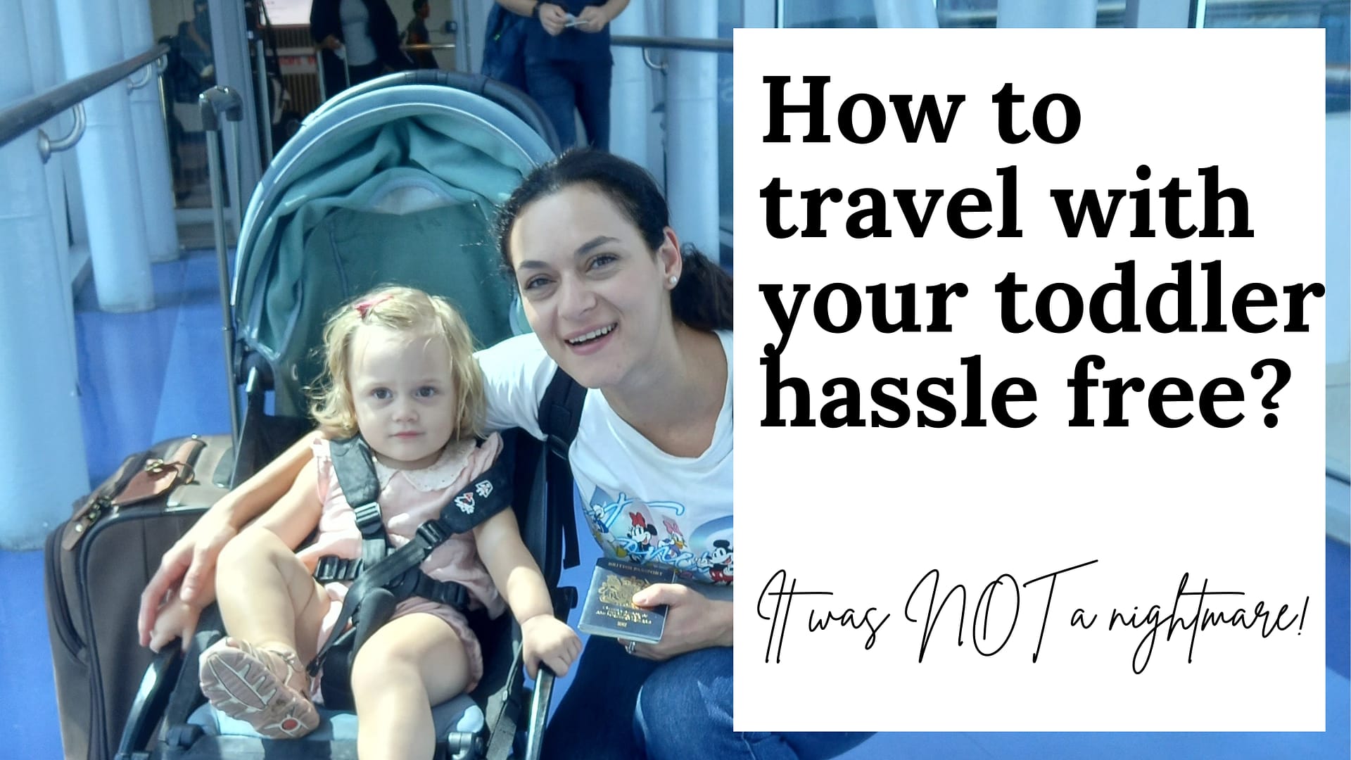 tips to travel with your 18 months old