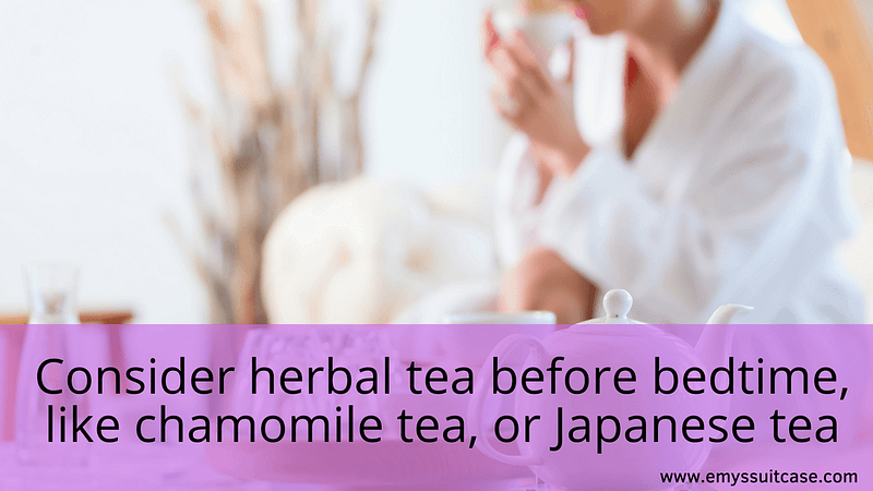 herbal tea helps you sleep better